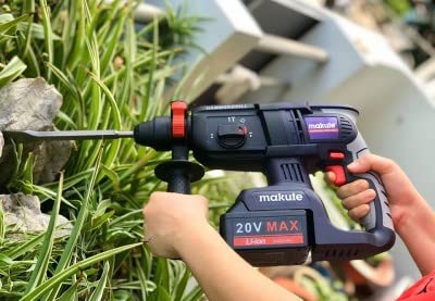 Marteau pérforateur sans fil 20V 2 batteries