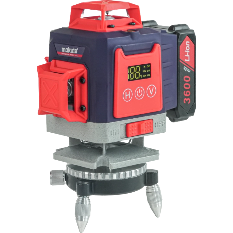 Niveau Laser 4D 16 Lignes 2 Batteries 3600 mAh