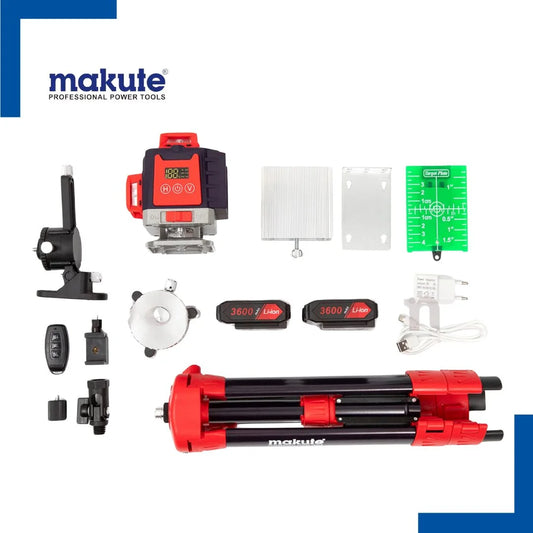 Niveau Laser 4D 16 Lignes 2 Batteries 3600 mAh