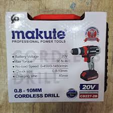 Perceuse 10mm 20V MAKUTE